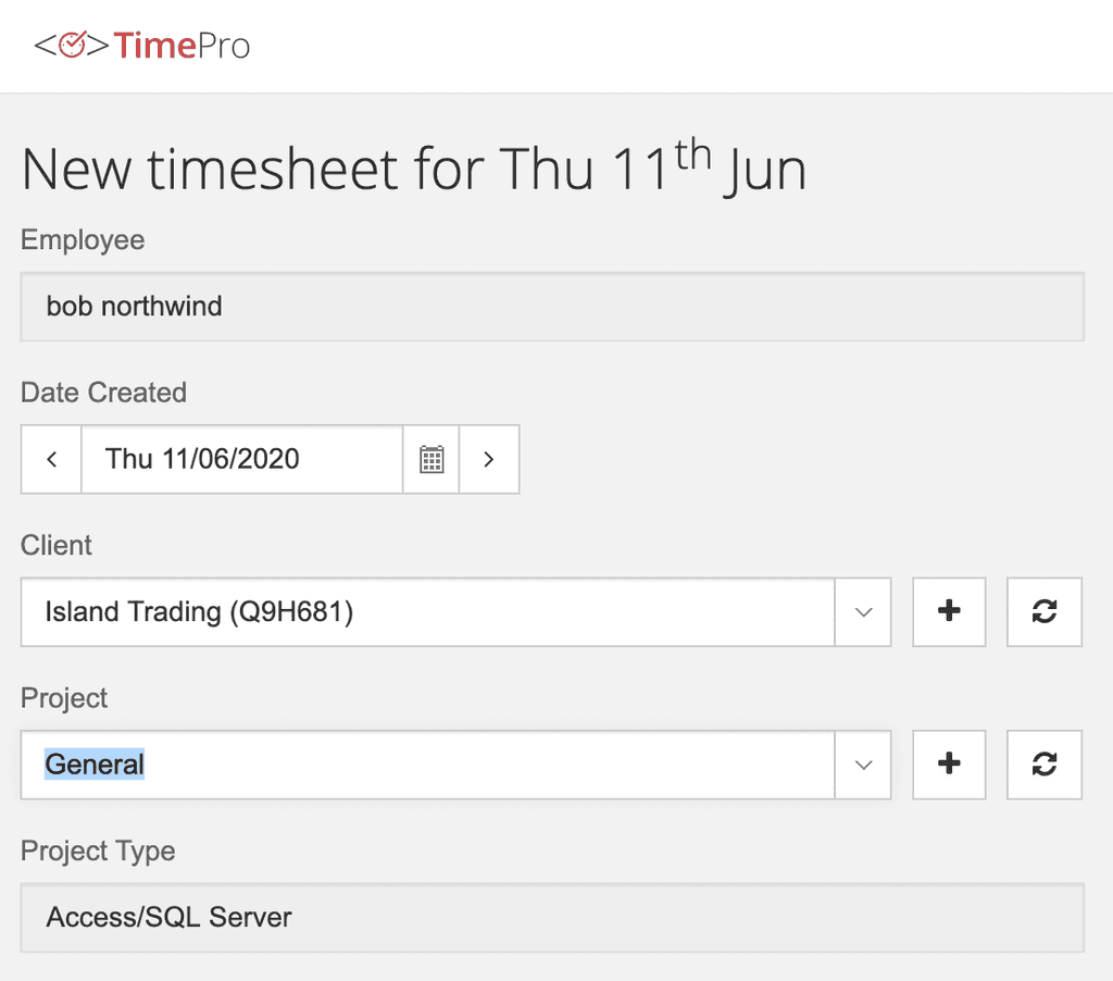 using general timesheets bad