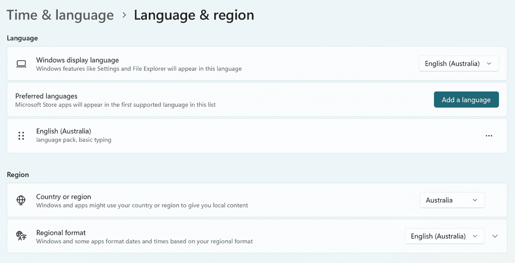 operatingsystem language setting