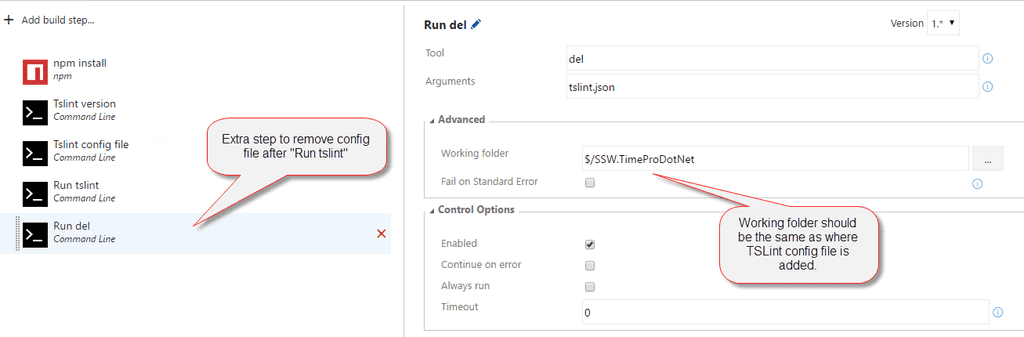 VSO RemoveConfig