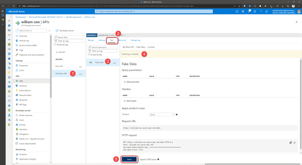 step8 test mock api